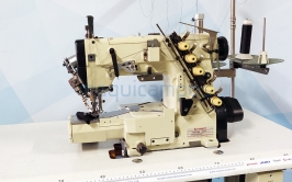 Yamato VC2730-156M<br>Interlock Sewing Machine (3 Needles) with Thread Trimmer, Presser Foot Lift and EFKA Motor