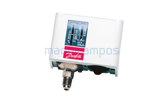 Cooling Gas Pressure Switch Danfoss KP5 8 to 32bar 1/4''