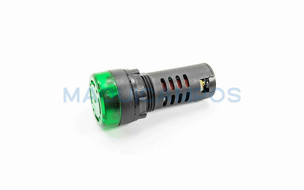 Green Buzzer with Light AD16-22SM