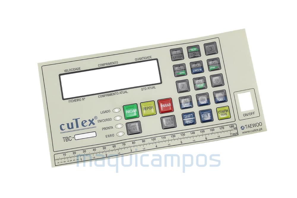 Sticker Panel Cutex TBC-50 C-48