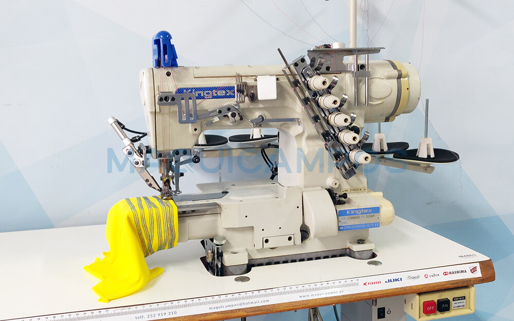 Kingtex CTD9000-0-356M Interlock Sewing Machine (3 Needles)