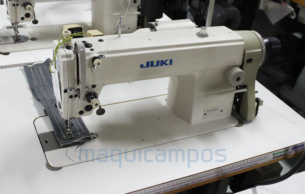 Juki DLN-5410N-7 Máquina de Costura Ponto Corrido de Canela Grande com Motor Efka