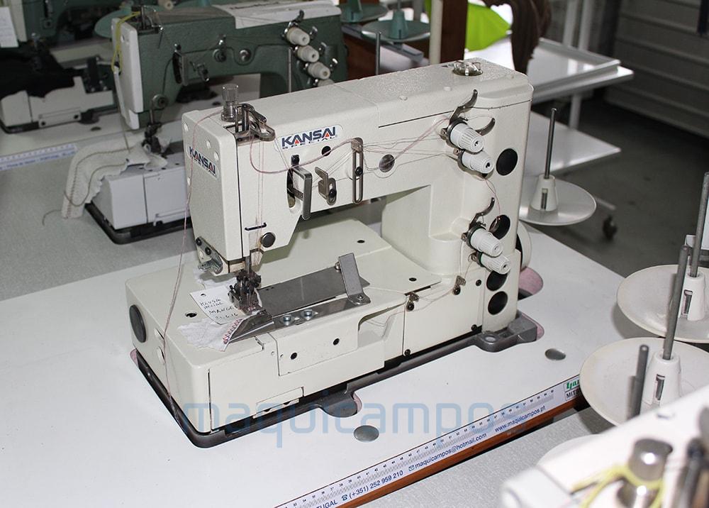Kansai Special DPW-1302-W Máquina de Costura Picueta para Pontos Decorativos