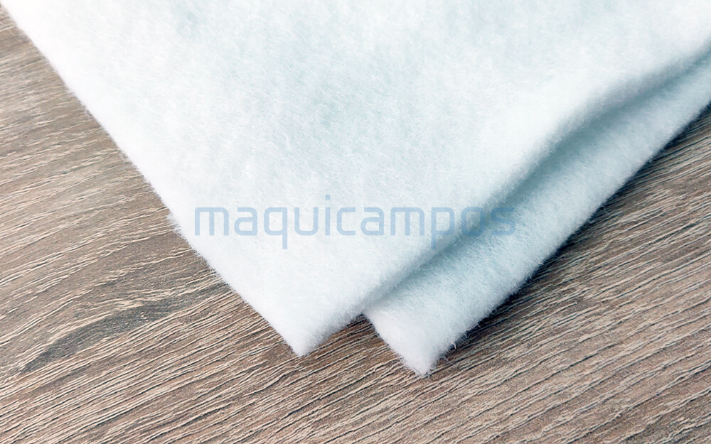White Felt 100% Polyester 9mm [L=1300] (Sold to CM)