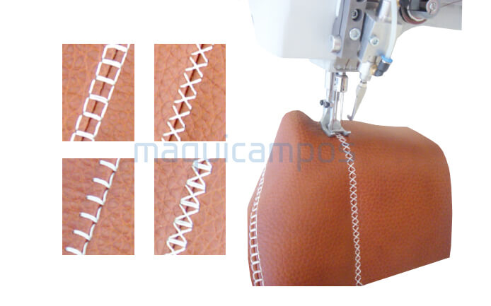 Fromac FPO-868 Máquina de Costura de Coluna para Pontos Decorativos