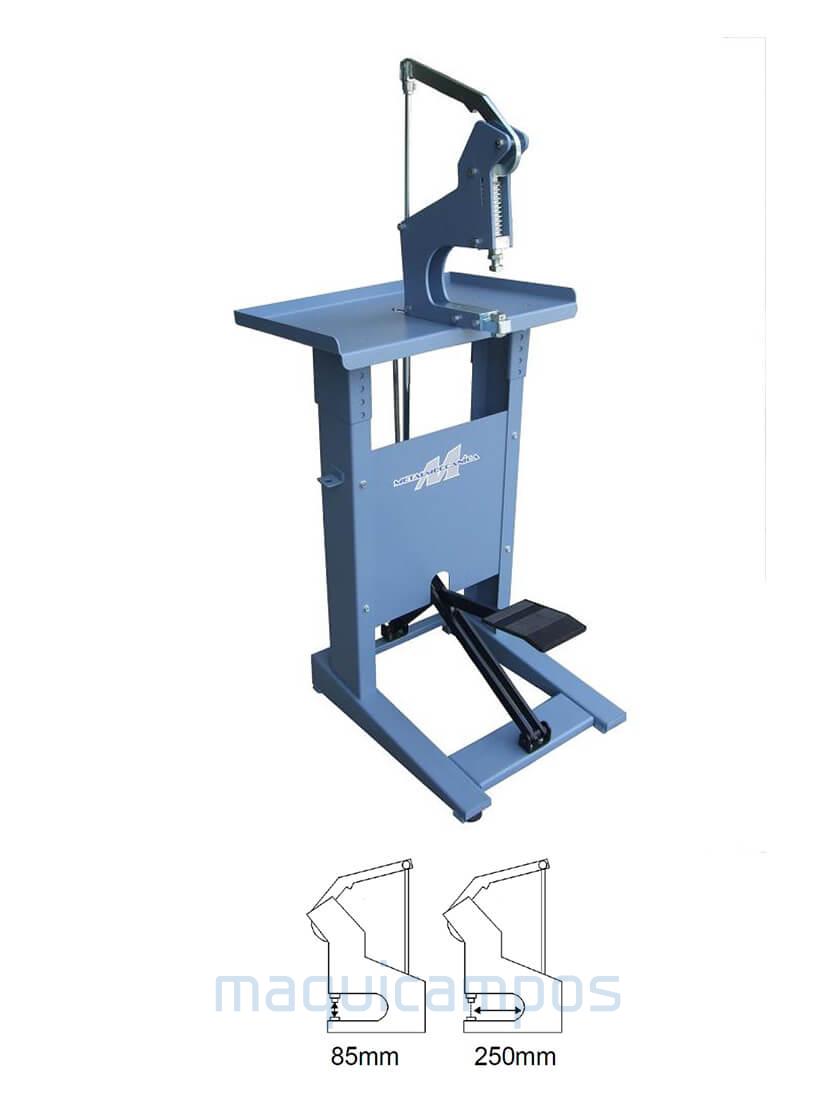 METALMECCANICA G100/L Snap Press Machine with Pedal