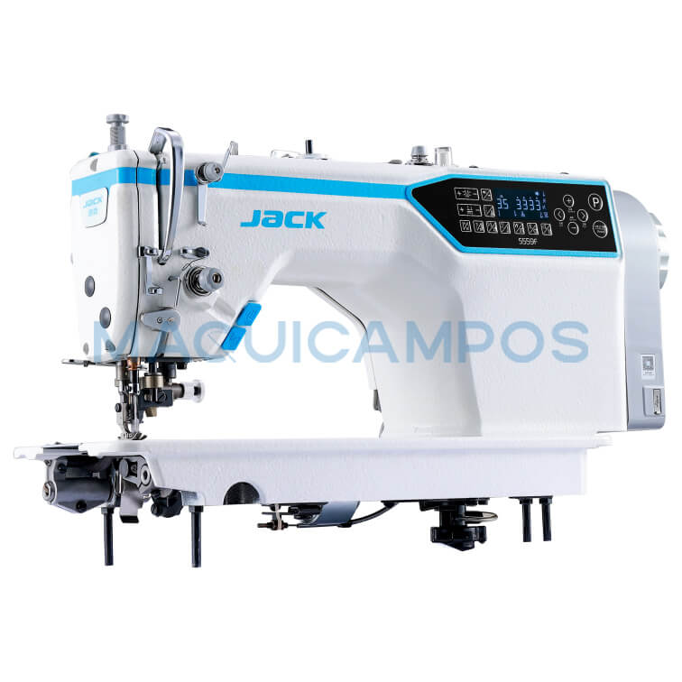 Jack JK-5559F-W (1/4) Máquina de Coser Pespunte con Cuchilla de Recorte