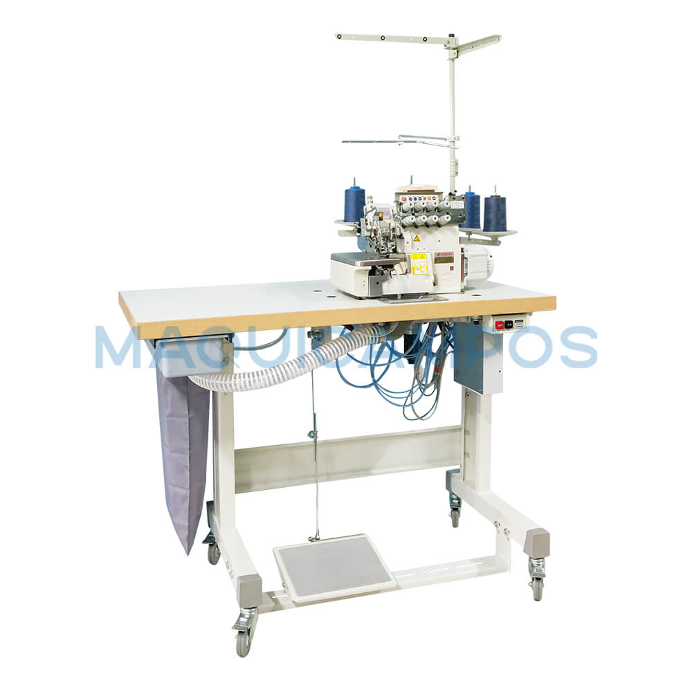 Pegasus MX5214-M03/333 Overlock Sewing Machine with Automatic Backlatcher