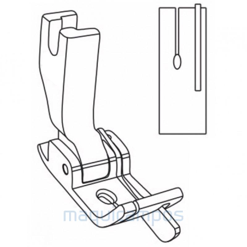 SP-18 1/8 Compensating Right Guide Foot Lockstitch (Thick Fabrics)