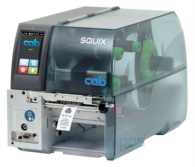 CAB SQUIX 4/300MT Label Printer with Stacker and Cut
