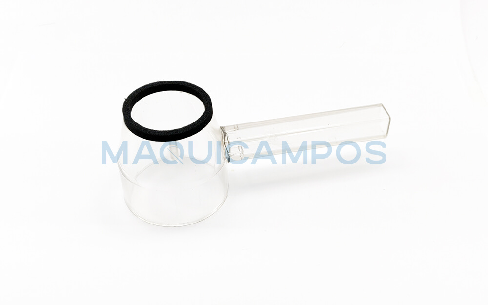 Plexiglas Cup Inside 35mm with Rubber Ring METALMECCANICA VEND0227
