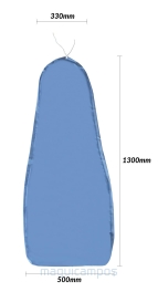 Tejido Azul para Mesa de Planchar<br>330*1300*500mm