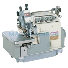 Pegasus EXT3216-03/233K-5X5/KH021H<br>Top Feed Overlock Sewing Machine with Flat Type Vacuum Chain Cutter