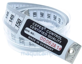 Certified Tape-Measure<br>cm/polegadas<br>(19mm / 150cm)