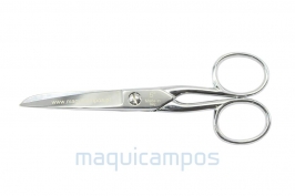 Maquic FMQ8135500C<br>Professional Sewing Scissor<br>Chrome Plated Carbon 5" (12,5cm)