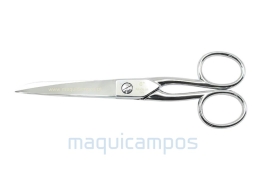 Maquic FMQ8135600C<br>Professional Sewing Scissor<br>Chrome Plated Carbon 6" (15cm)