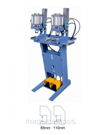 METALMECCANICA GS/D<br>Two-Head Pneumatic Snap Press Machine