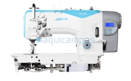 Jack JK-58450J-425<br>Máquina de Coser Pespunte (2 Agujas) con Esquinas Automáticas 
