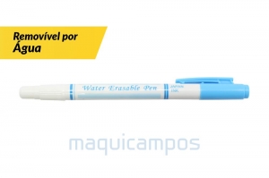Marcador Removível por Água + Apagador<br>Cor Azul