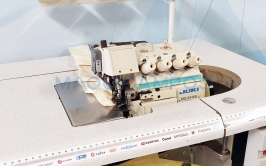 Juki MO-2416N<br>Overlock Sewing Machine (2 Needles) with Lowered Top Table