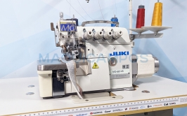 Juki MO-6814S<br>Máquina de Costura Corte e Cose (2 Agulhas)