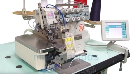 Pegasus MX5214/BL4<br>Overlock Sewing Machine with Automatic Backlatcher BL-4