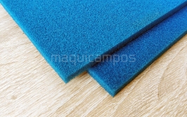 Silicona Azul 10mm [L=1300]<br>( VENDIDO AL CM )