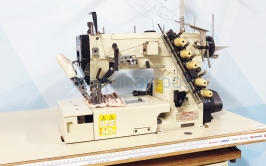 Yamato VF2411<br>Interlock Sewing Machine (3 Needles) with Thread Trimmer and Presser Foot Lifter